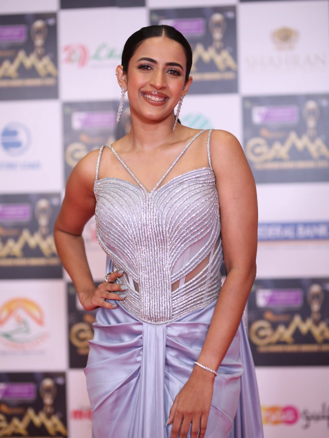 Niharika Konidela Shines in Gama Awards Event at Dubai
