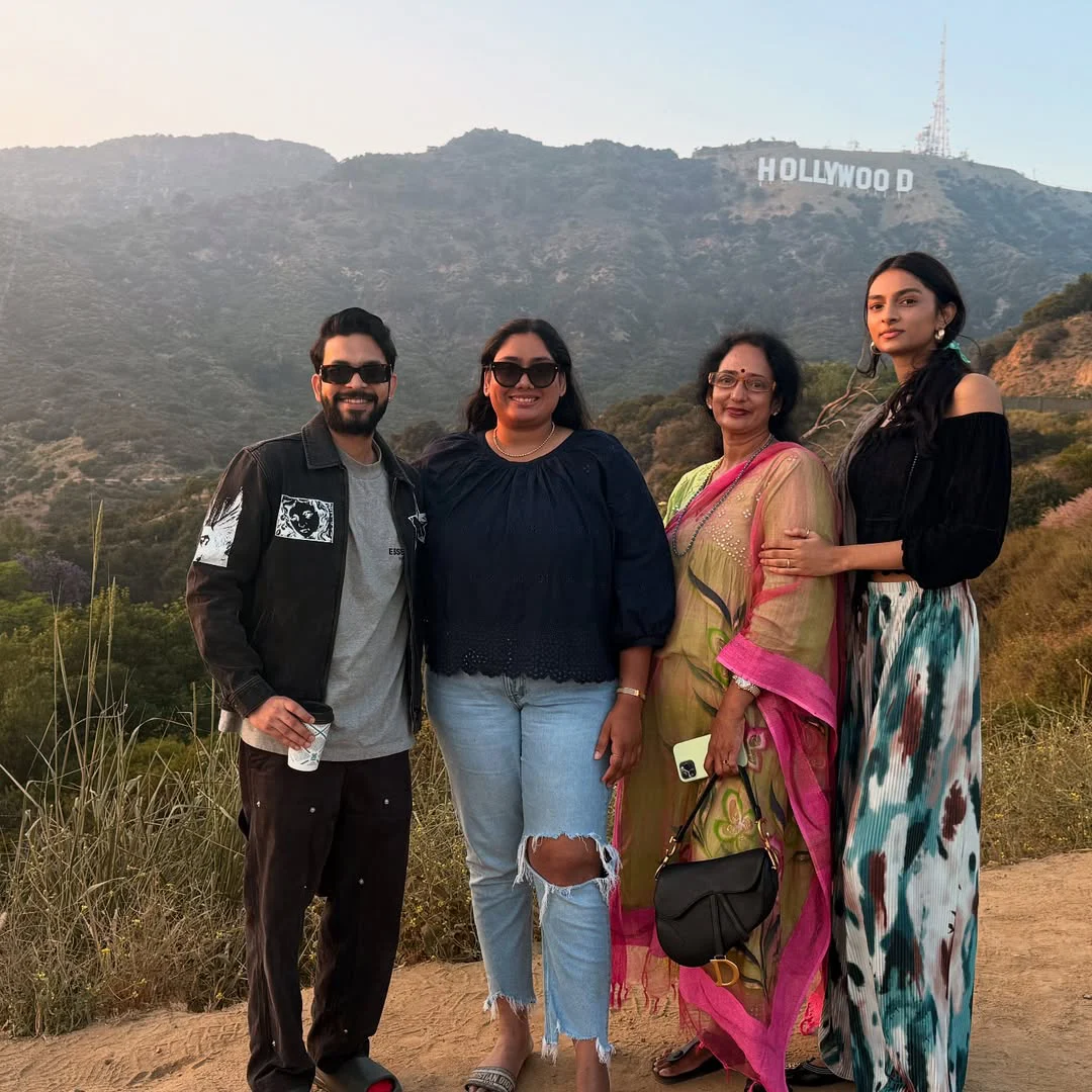 Prabhas Sisters and Aunt America Vacation