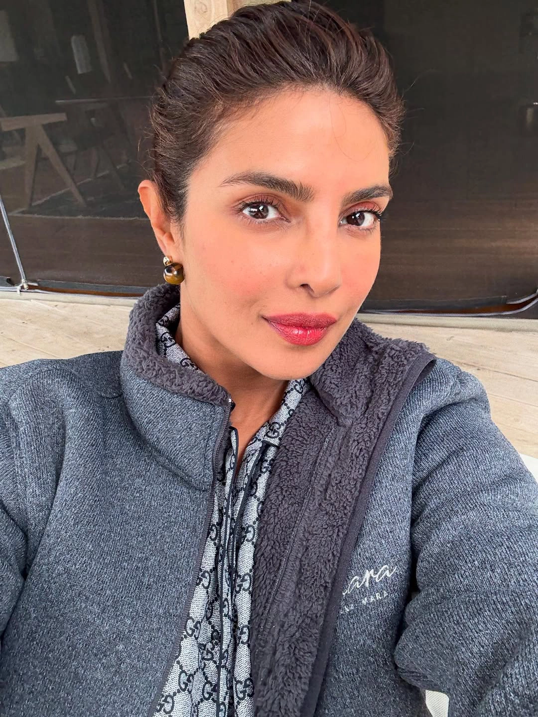 Priyanka Chopra Photos from Mahesh Babu Rajamouli Shoot