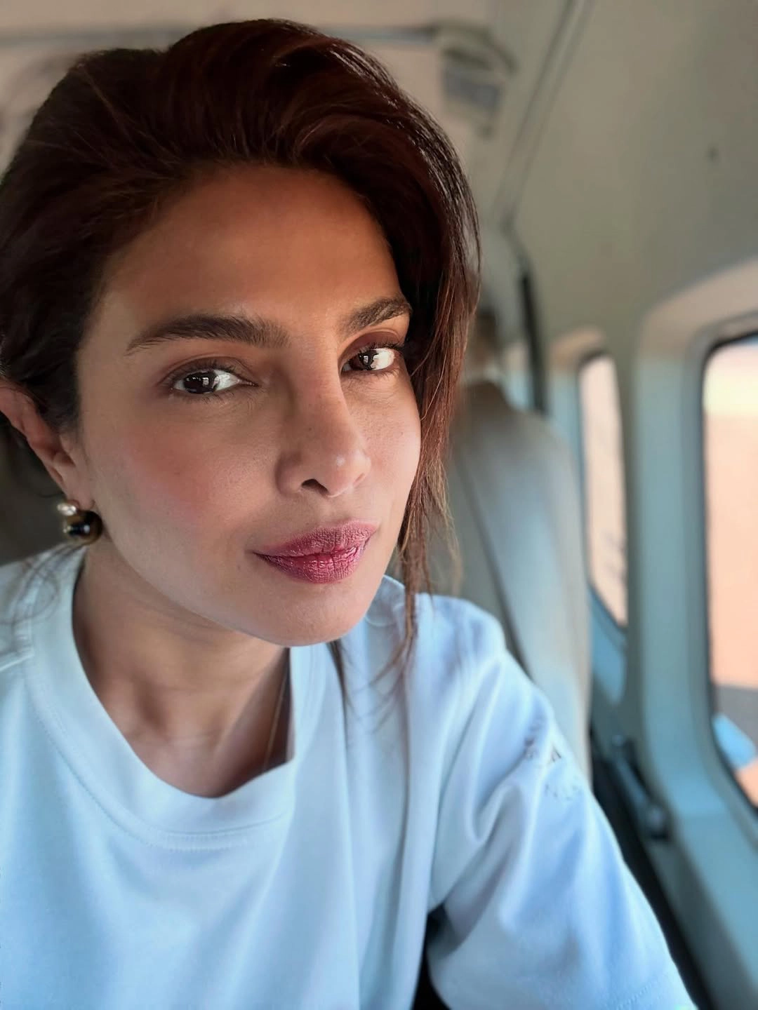 Priyanka Chopra Photos from Mahesh Babu Rajamouli Shoot