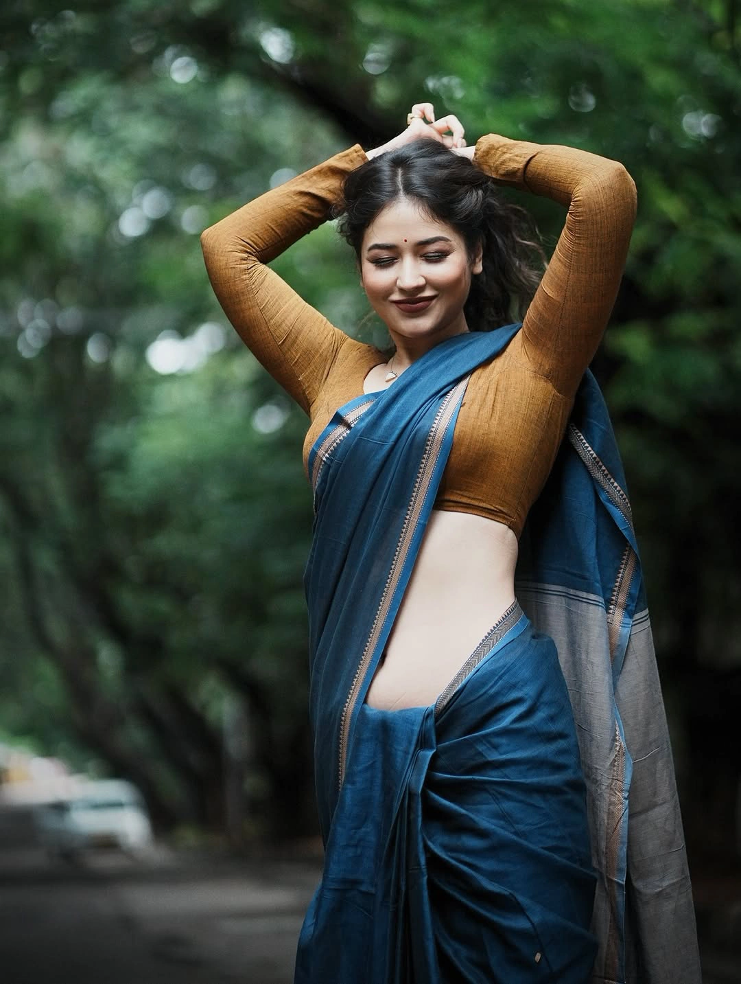 Priyanka Jawalkar Stunning Looks in Saree