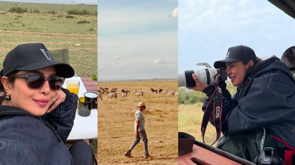 Priyanka Chopra Post Regarding Rajamouli Mahesh Babu Movie Shoot in Africa