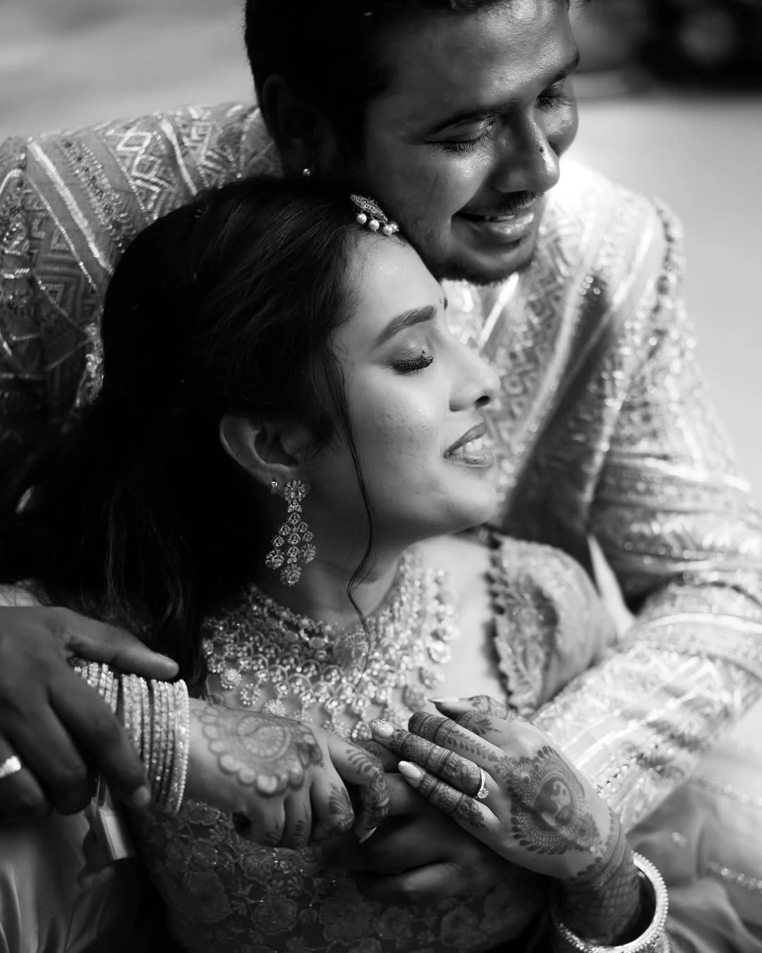 Rahul Sipligunj Harinya Reddy Engagement Photos