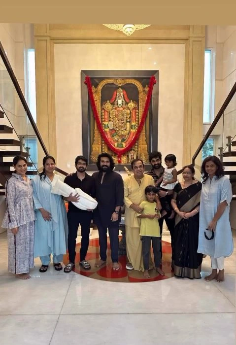 Ram Charan Meets Brahmanandam Family with Upasana