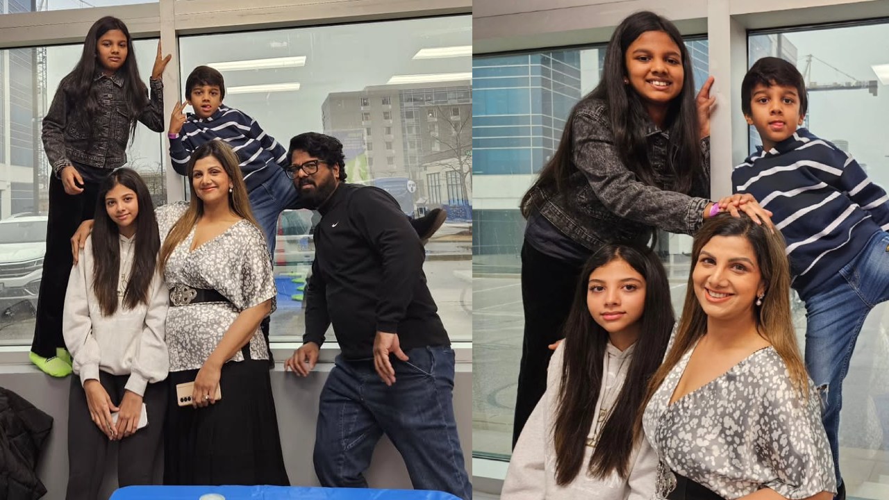 Rambha Family Photos : అలనాటి స్టార్ హీరోయిన్.. రంభ ఫ్యామిలీ ఫోటోలు చూశారా?