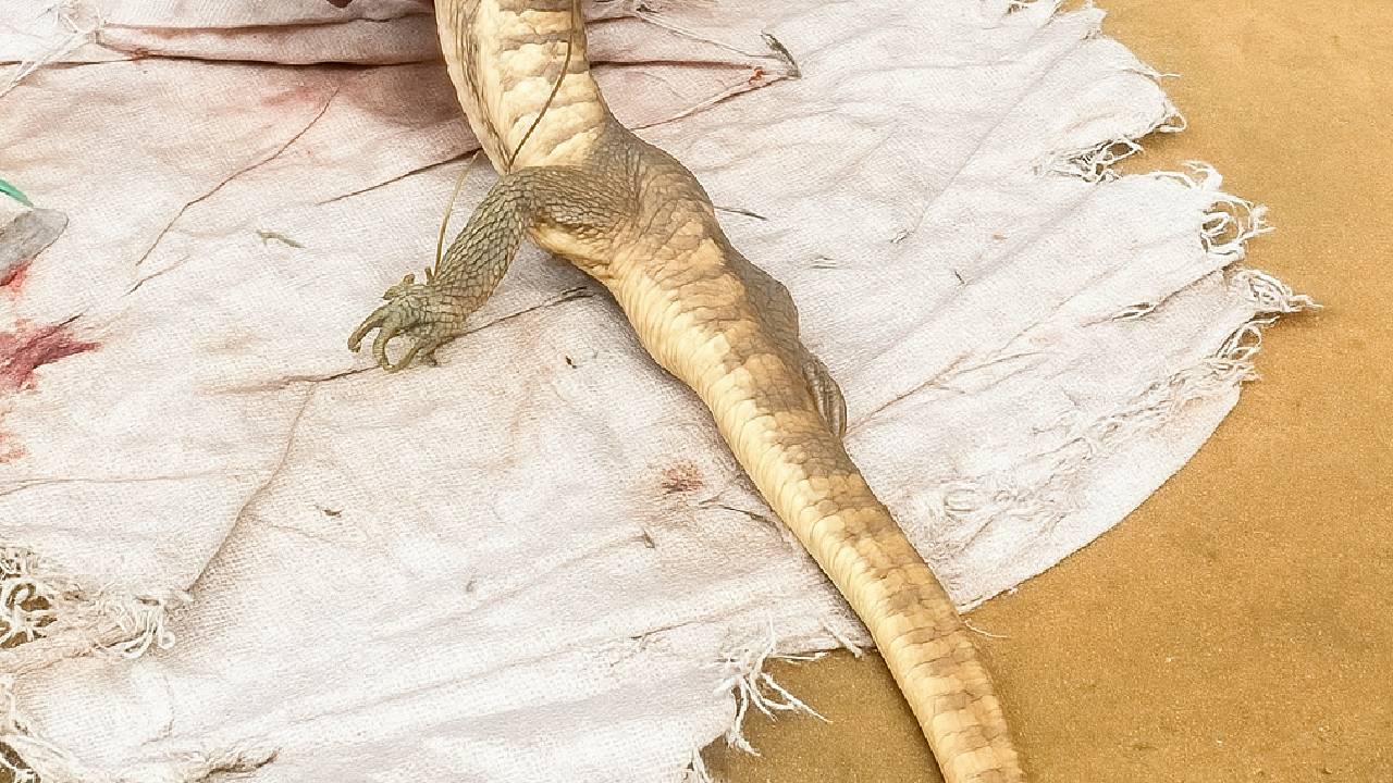 Rare Lizard: వీడెవడండీ బాబూ.. అరుదైన బల్లిని వండి, ఆన్లైన్లో వీడియో పోస్ట్.. ఆ తర్వాత అసలు కథ షురూ.. Rare Lizard: వీడెవడండీ బాబూ.. అరుదైన బల్లిని వండి, ఆన్లైన్లో వీడియో పోస్ట్.. ఆ తర్వాత అసలు కథ షురూ..