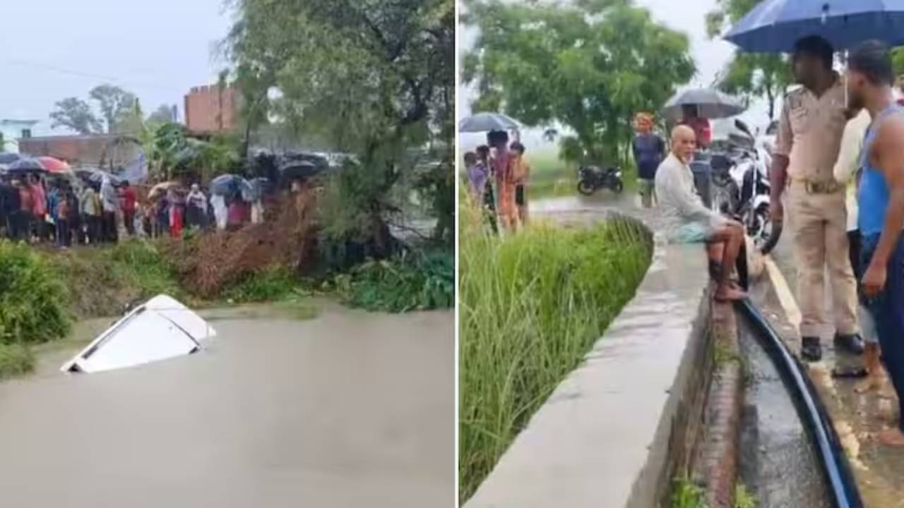 ఘోర ప్రమాదం.. భక్తులతో వెళ్తున్న వాహనం కాల్వలో పడి 11మంది మృతి ఘోర ప్రమాదం.. భక్తులతో వెళ్తున్న వాహనం కాల్వలో పడి 11మంది మృతి