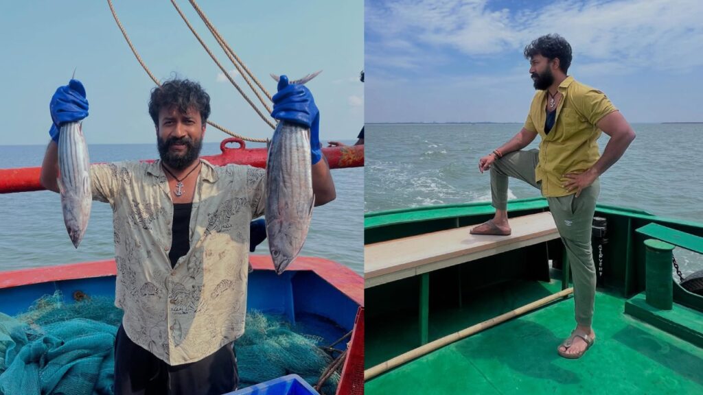 Satyadev Shares Arabia Kadali Web Series Shooting Photos