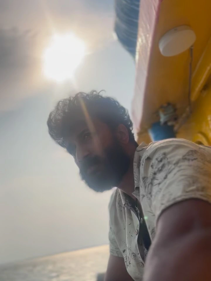 Satyadev Shares Arabia Kadali Web Series Shooting Photos