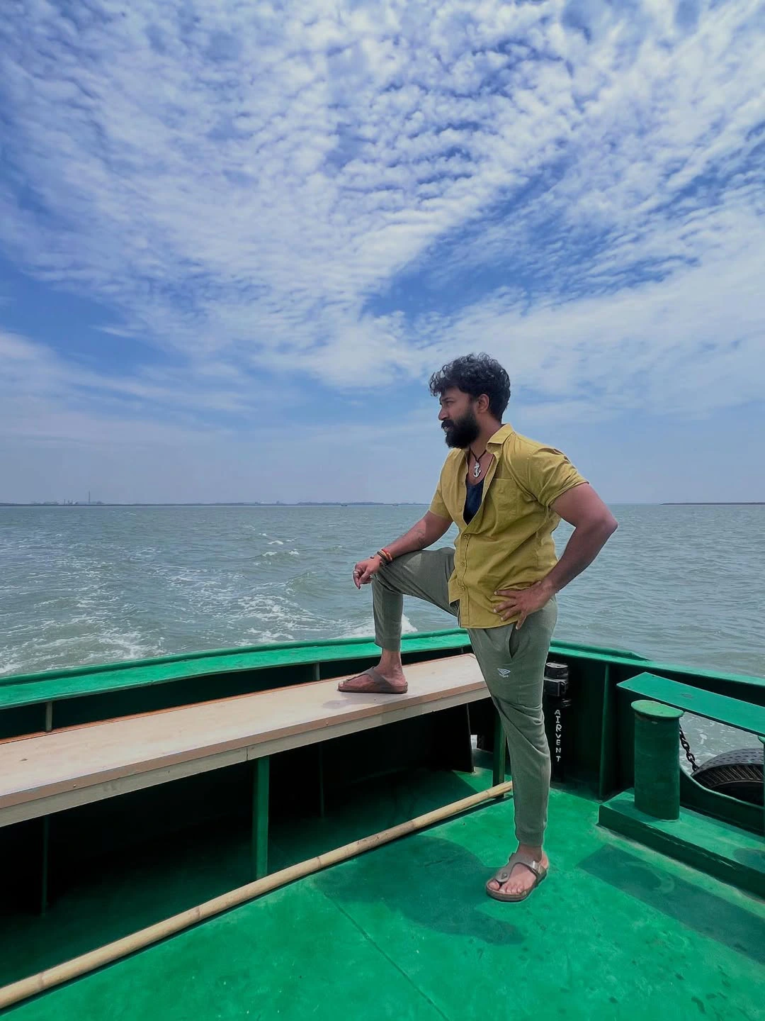 Satyadev Shares Arabia Kadali Web Series Shooting Photos
