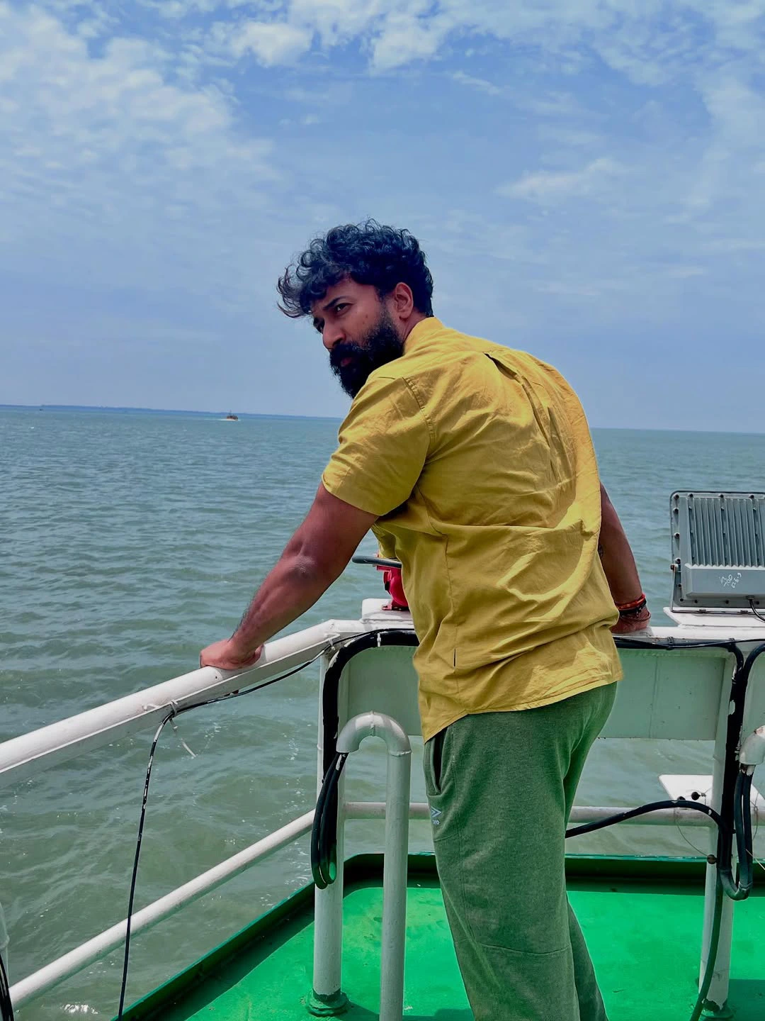 Satyadev Shares Arabia Kadali Web Series Shooting Photos