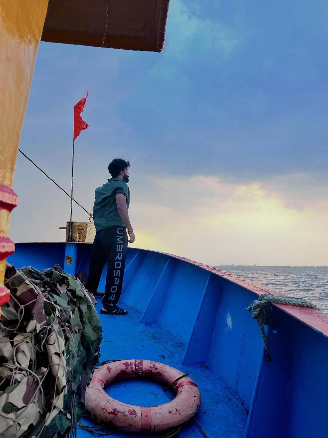 Satyadev Shares Arabia Kadali Web Series Shooting Photos