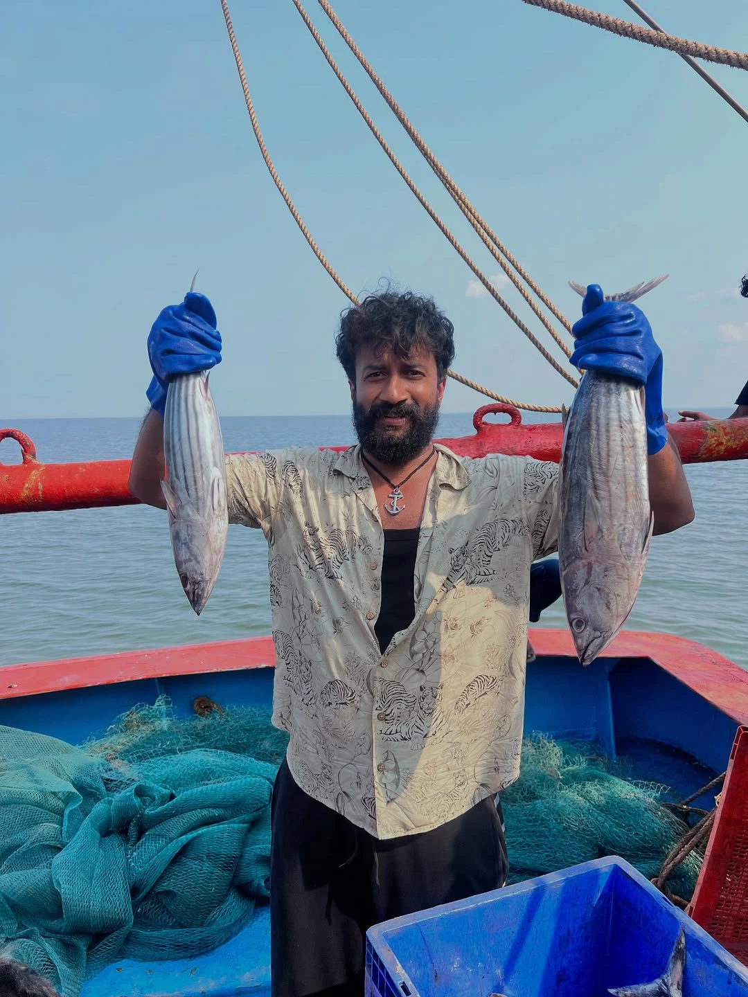 Satyadev Shares Arabia Kadali Web Series Shooting Photos