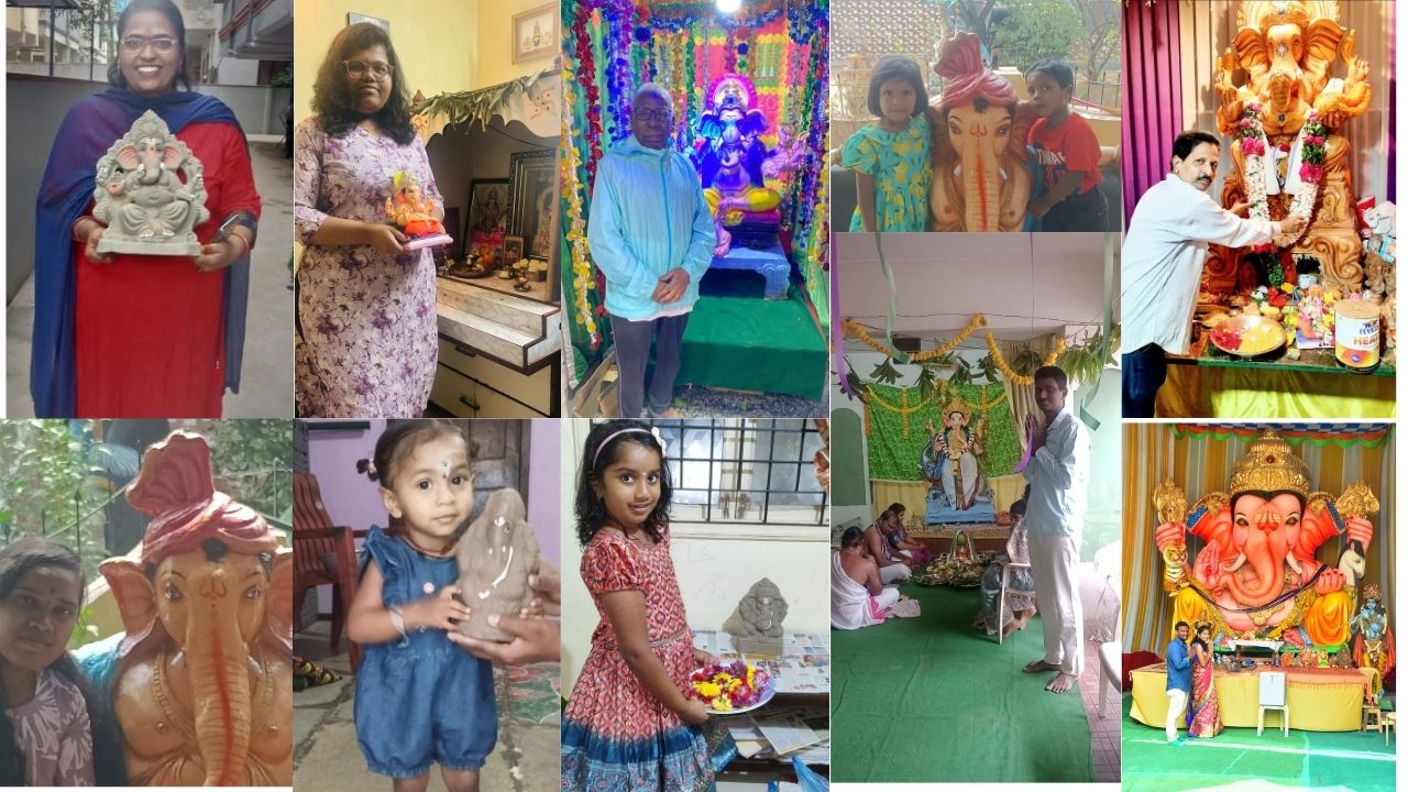 Selfie with Ganesha: 10టీవీ “సెల్ఫీ విత్‌ గణేశా”కు విశేష స్పందన.. ఫొటోలు ఇవిగో..