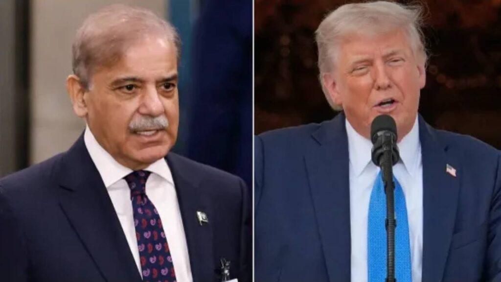 Shehbaz Sharif Donal Trump