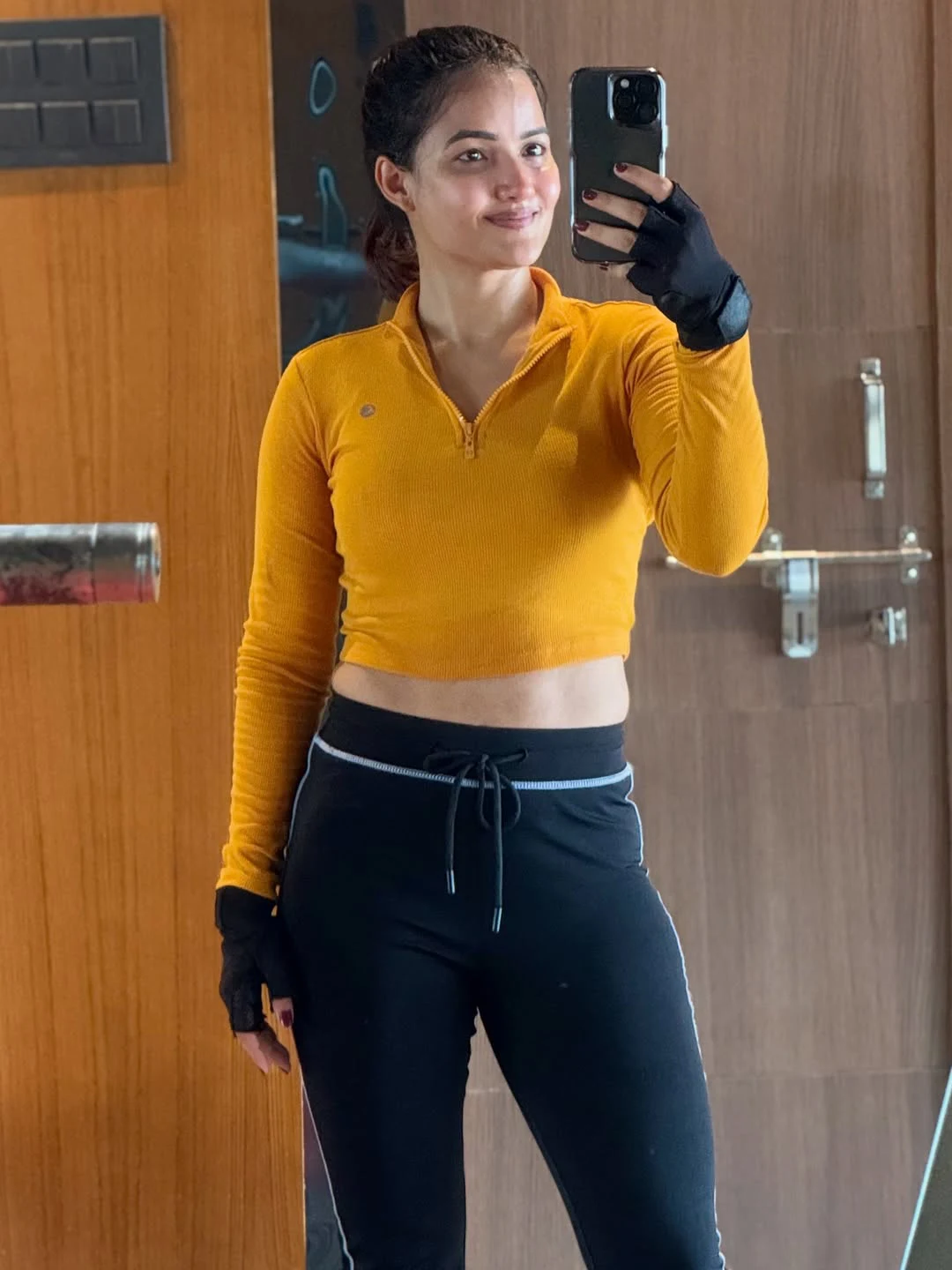 Siri Hanumanthu Hard Working in Gym