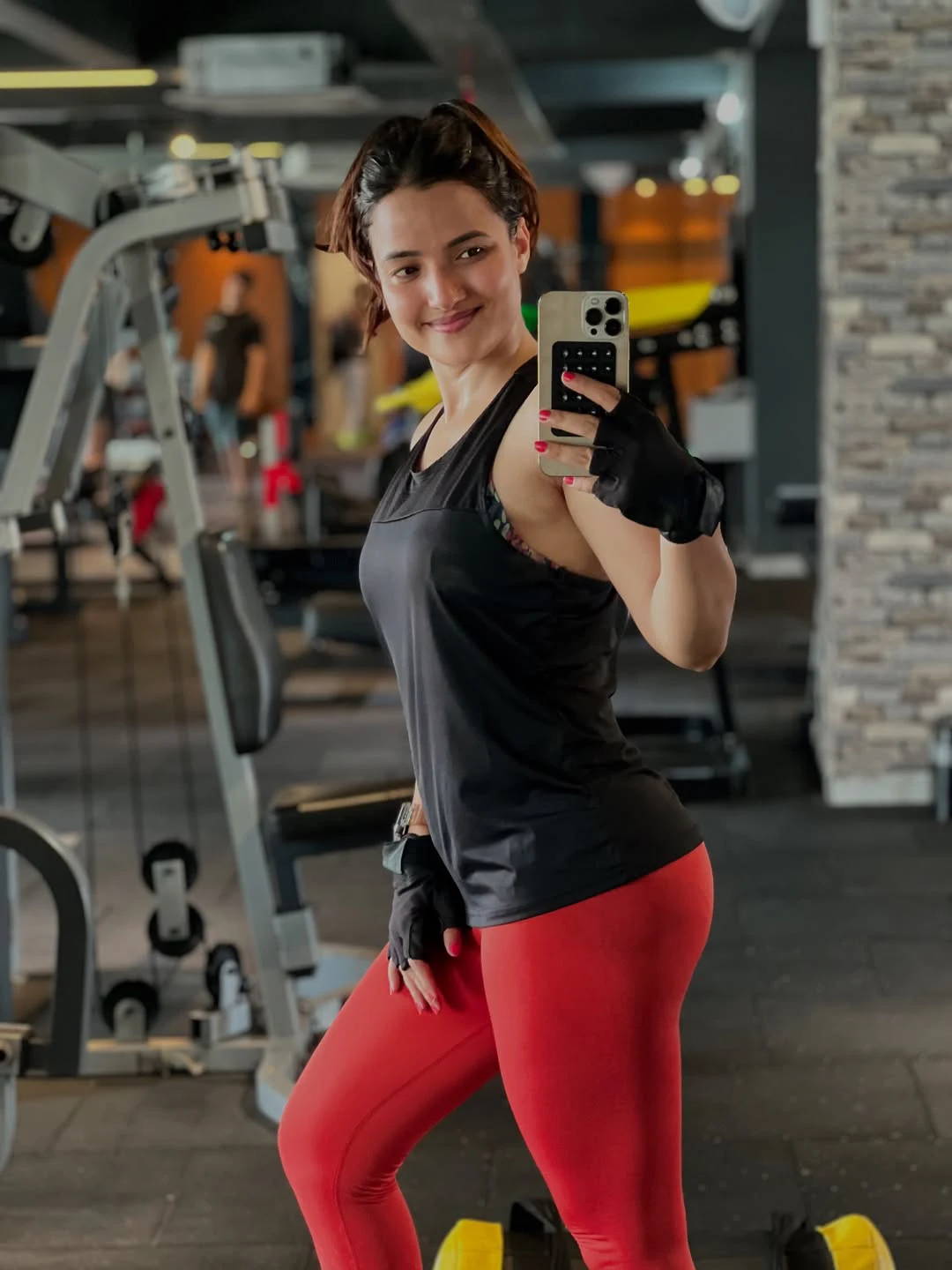 Siri Hanumanthu Hard Working in Gym