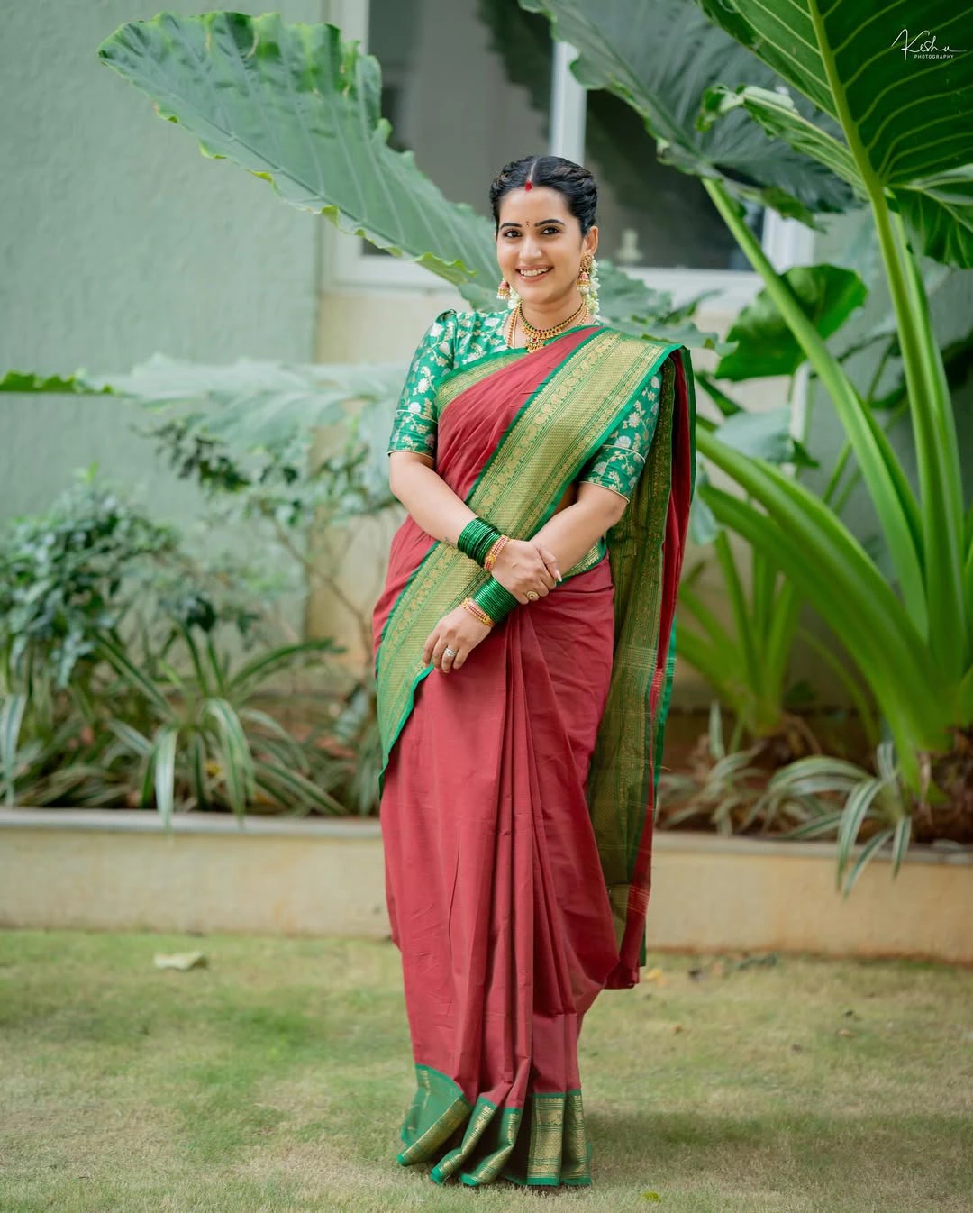 Varalakshmi Vratham Anchor Sravanthi Chokarapu Traditional Photos
