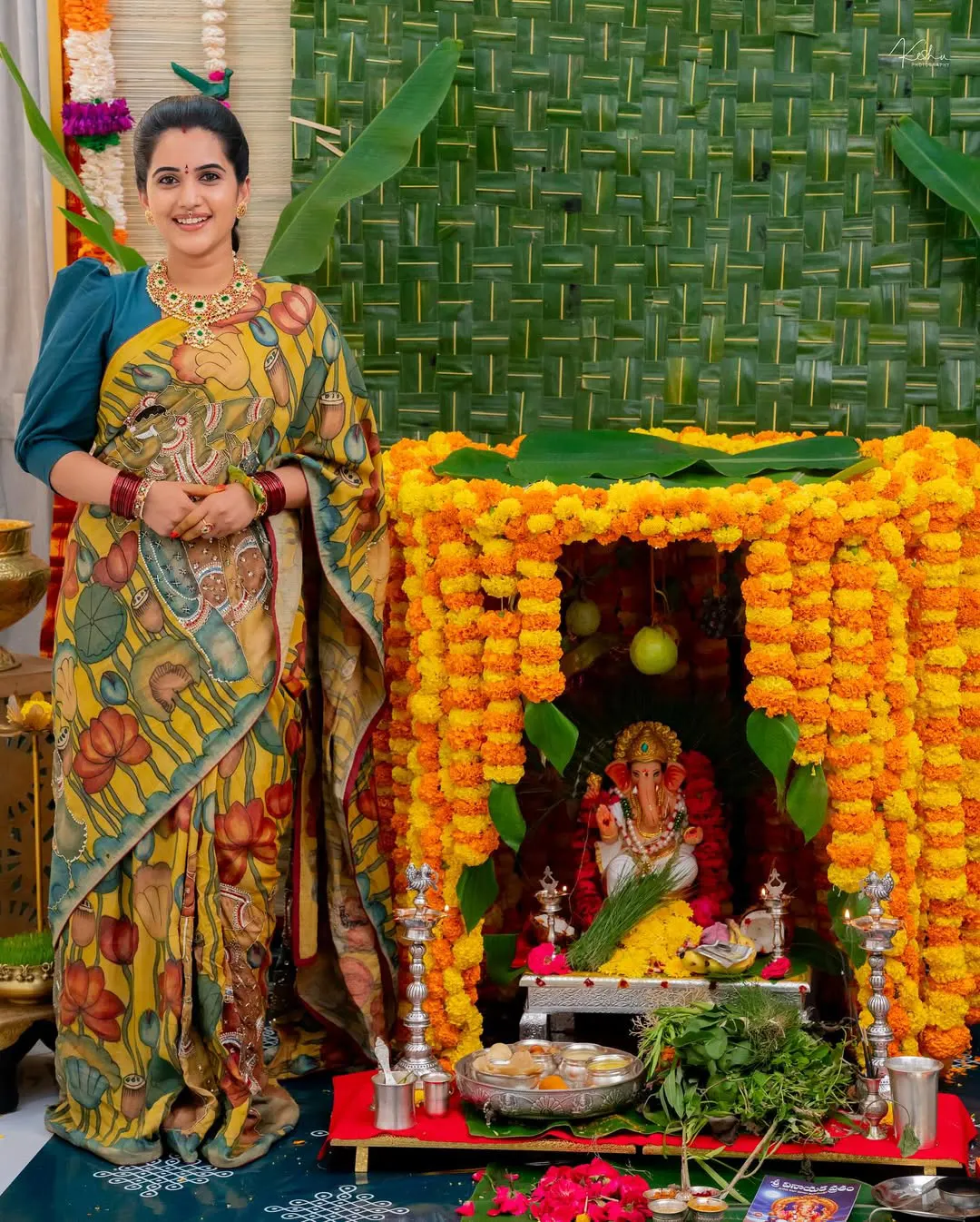 Sravanthi Chokarapu Vinayaka Chavithi Celebrations