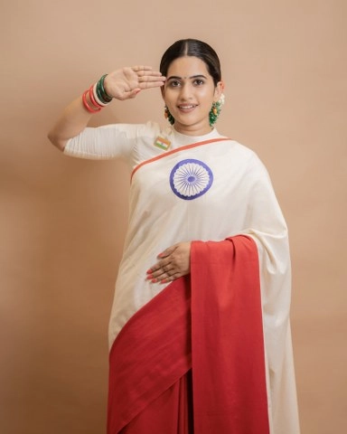 Sravanthi Chokarapu Independence Day Special Photos