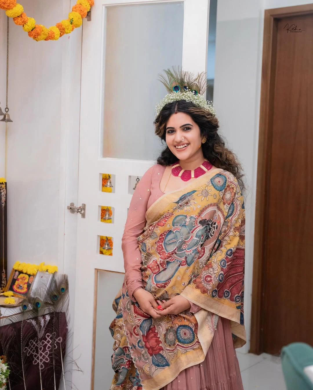 Anchor Sravanthi Chokarapu Krishnashtami Celebrations