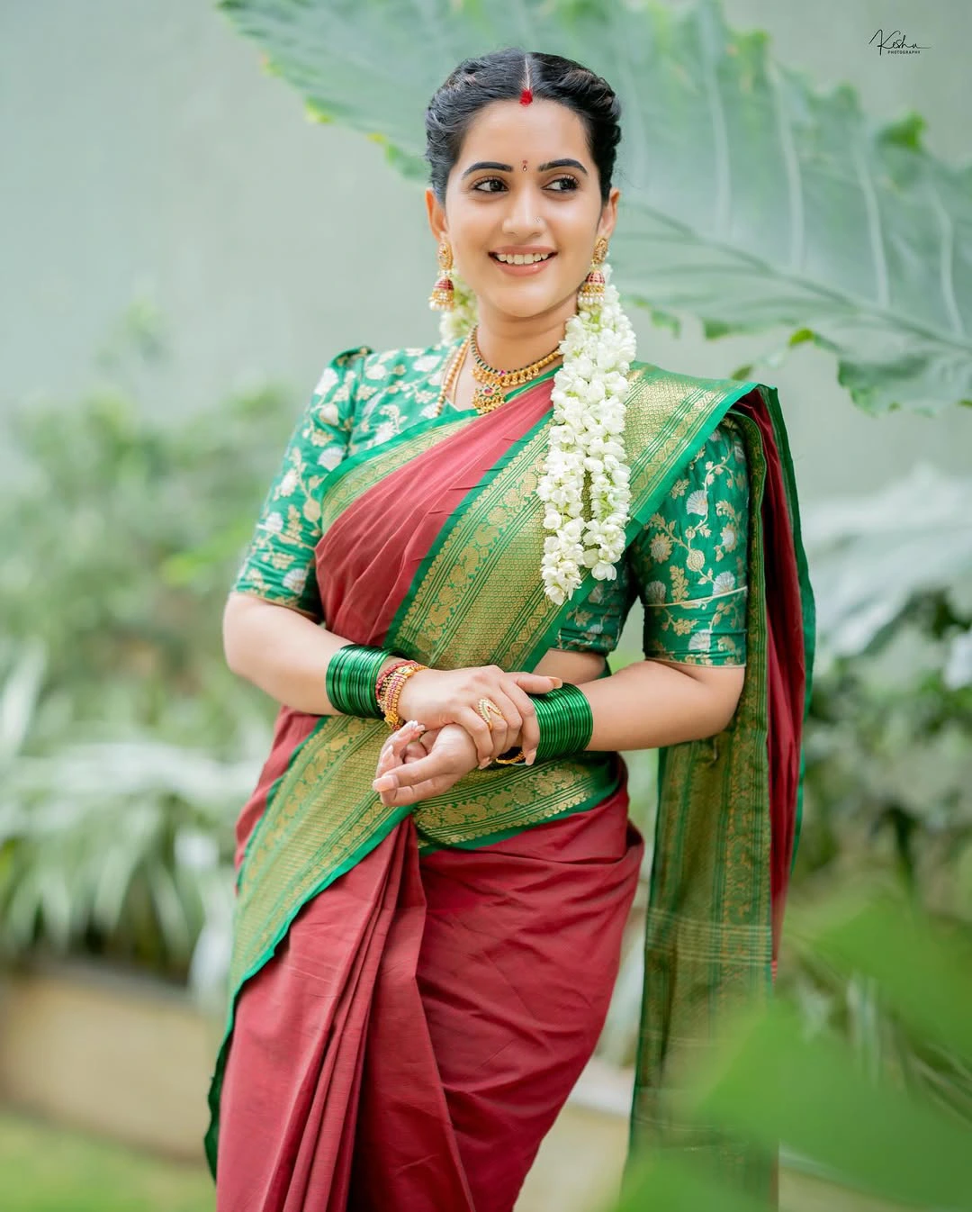 Varalakshmi Vratham Anchor Sravanthi Chokarapu Traditional Photos