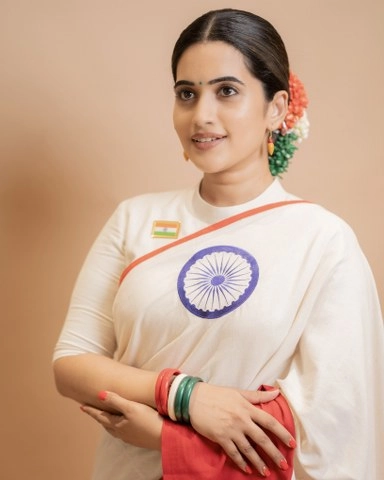 Sravanthi Chokarapu Independence Day Special Photos