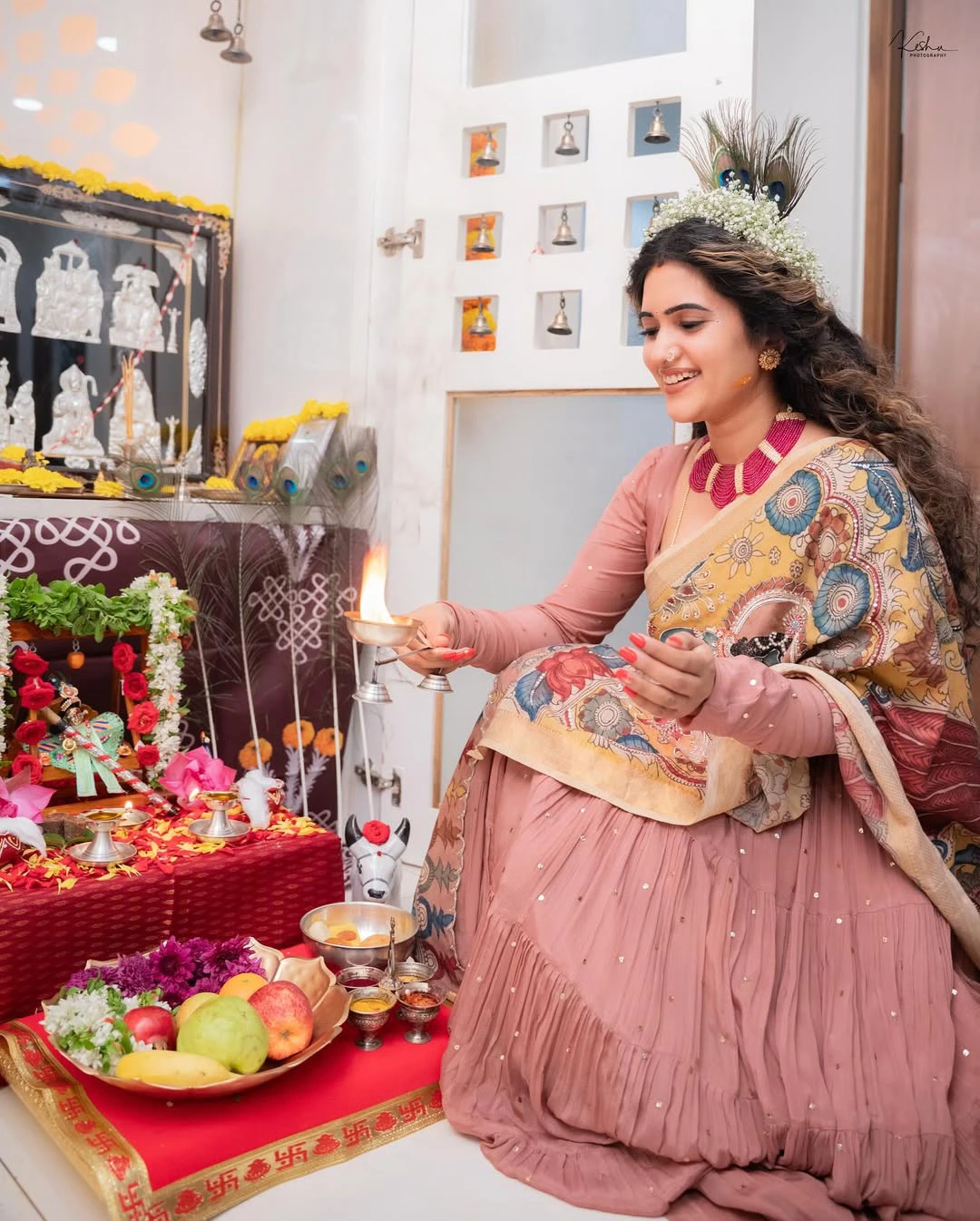 Anchor Sravanthi Chokarapu Krishnashtami Celebrations