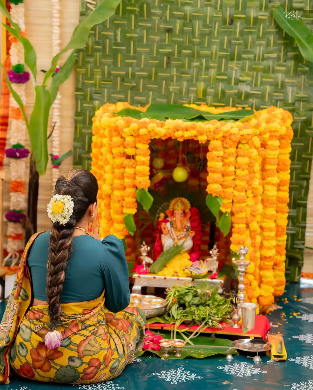Sravanthi Chokarapu Vinayaka Chavithi Celebrations