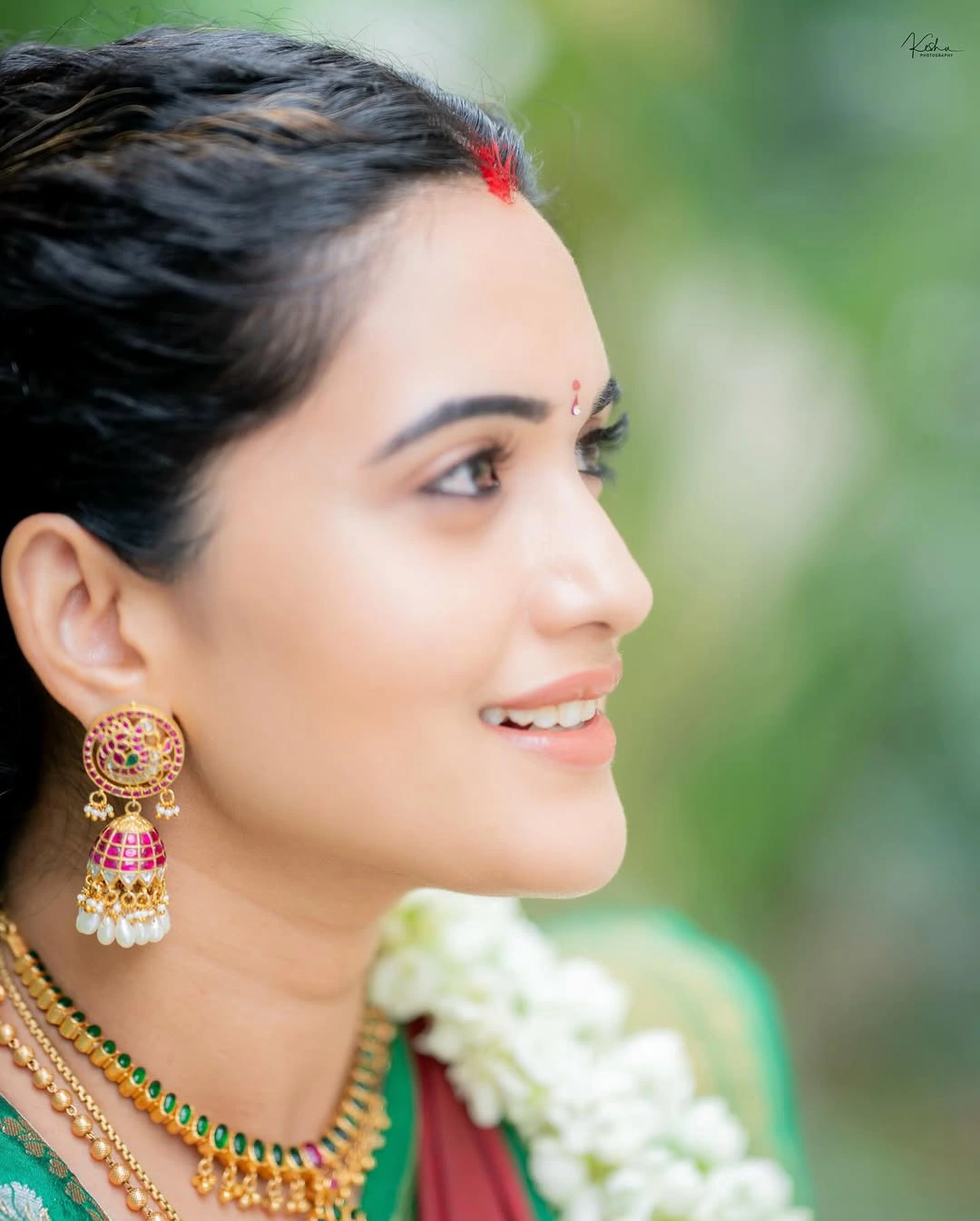 Varalakshmi Vratham Anchor Sravanthi Chokarapu Traditional Photos
