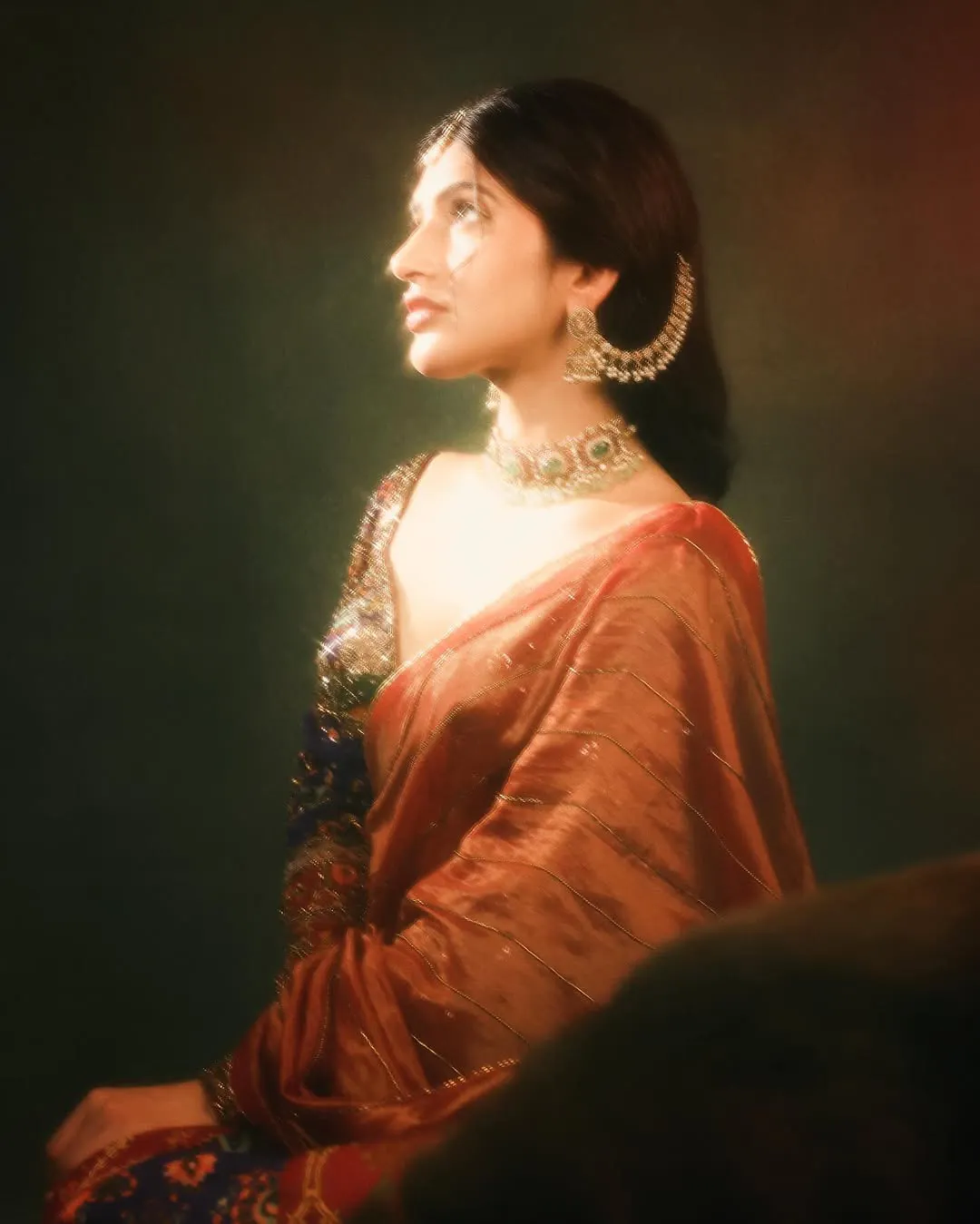 Sreeleela Shines in Traditional Dress