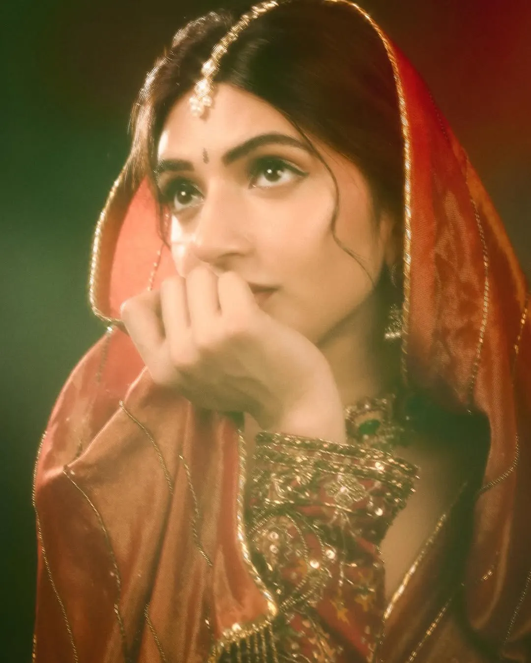 Sreeleela Shines in Traditional Dress