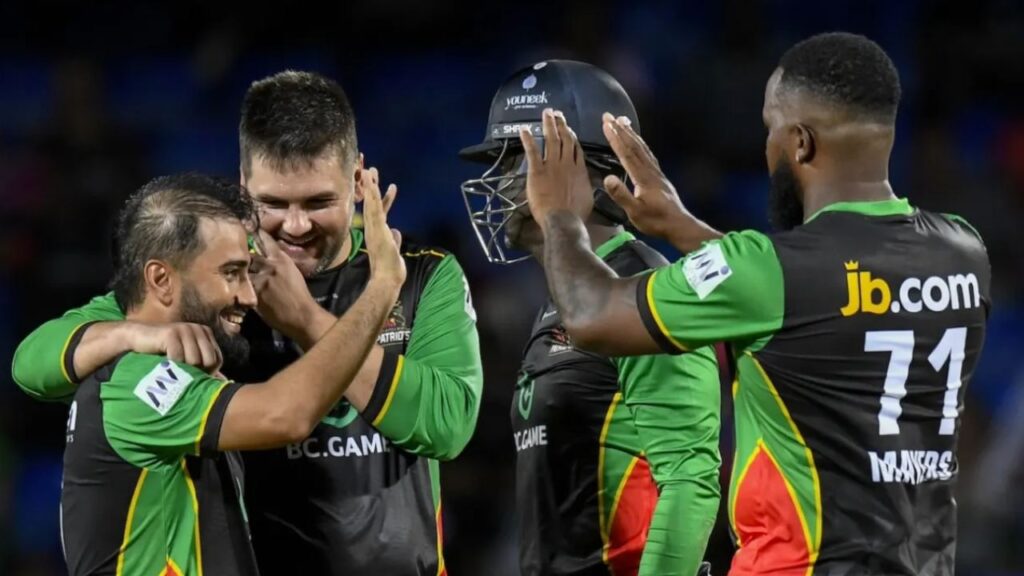 St Kitts and Nevis Patriots won by 6 wickets in CPL 2025 first match