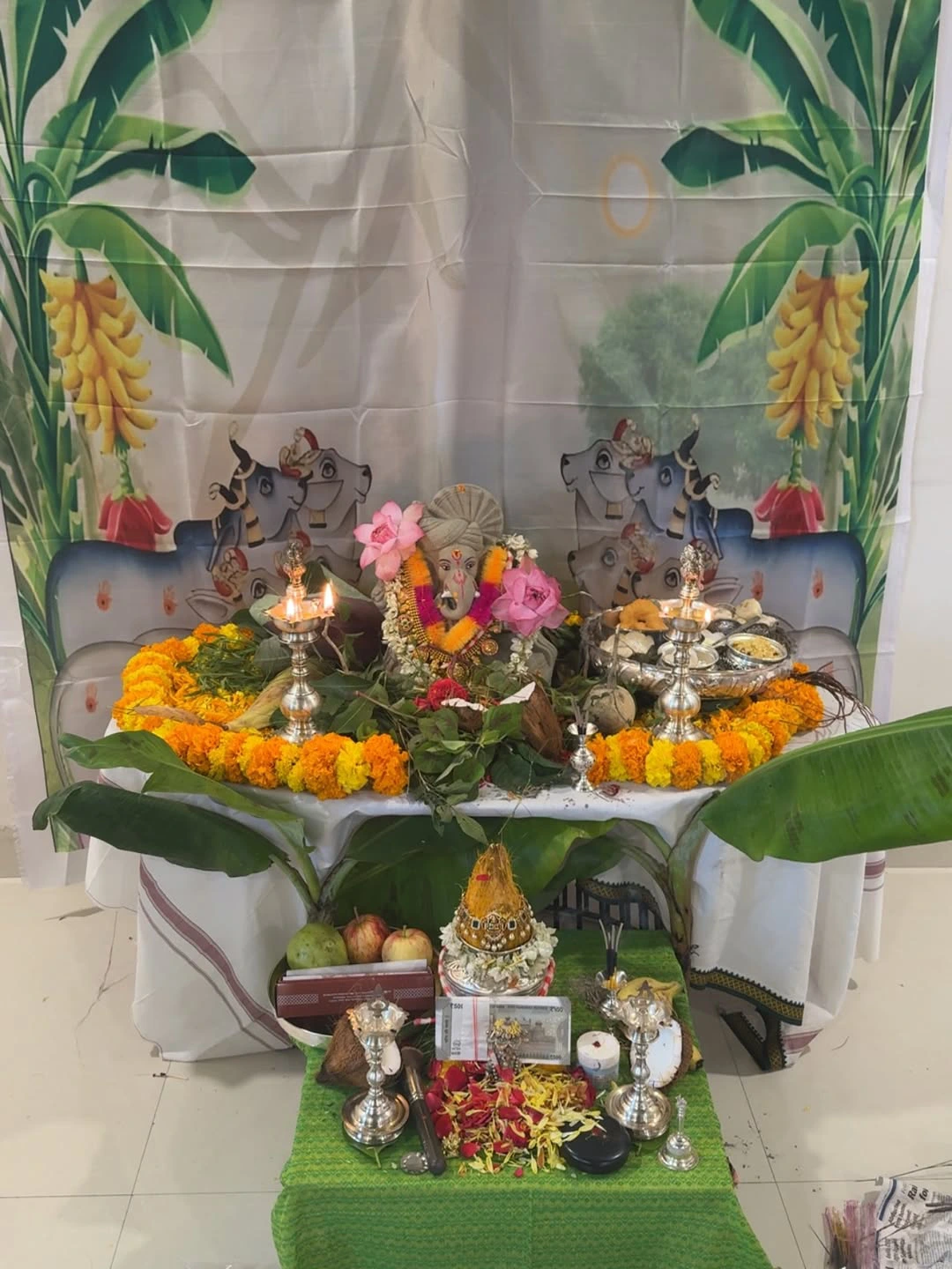 Supritha Vinayaka Chavithi Celebrations with her Mother Surekhavani