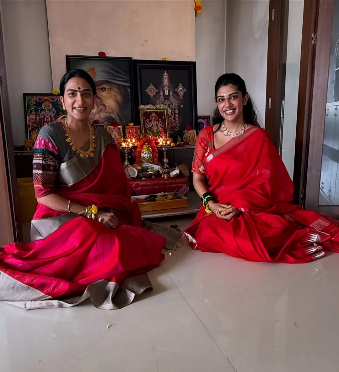 Supritha Surekha Vani Varalakshmi Vratham Photos