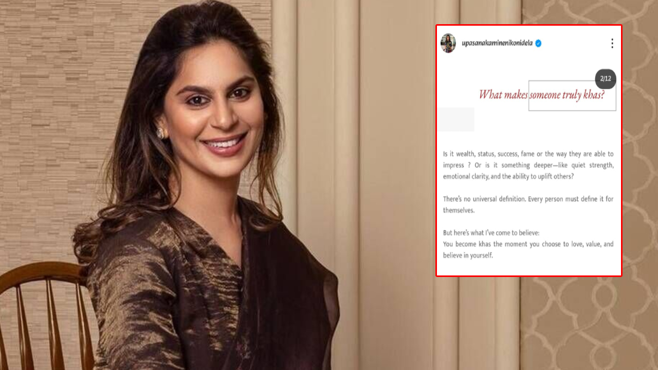 Upasana: నేను ఎవరి దయ వల్లా ఎదగలేదు.. మెగా కోడలు ఉపాసన సెన్సేషనల్ పోస్ట్ Upasana: నేను ఎవరి దయ వల్లా ఎదగలేదు.. మెగా కోడలు ఉపాసన సెన్సేషనల్ పోస్ట్