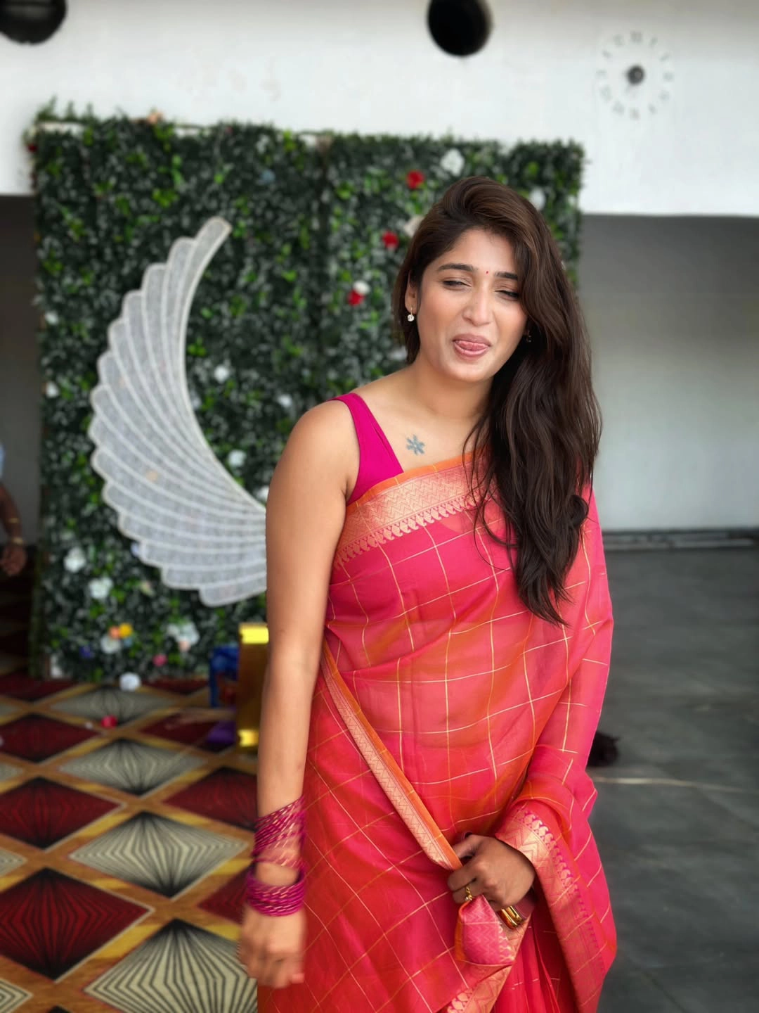 Priya Vadlamani Cute Photos in Saree