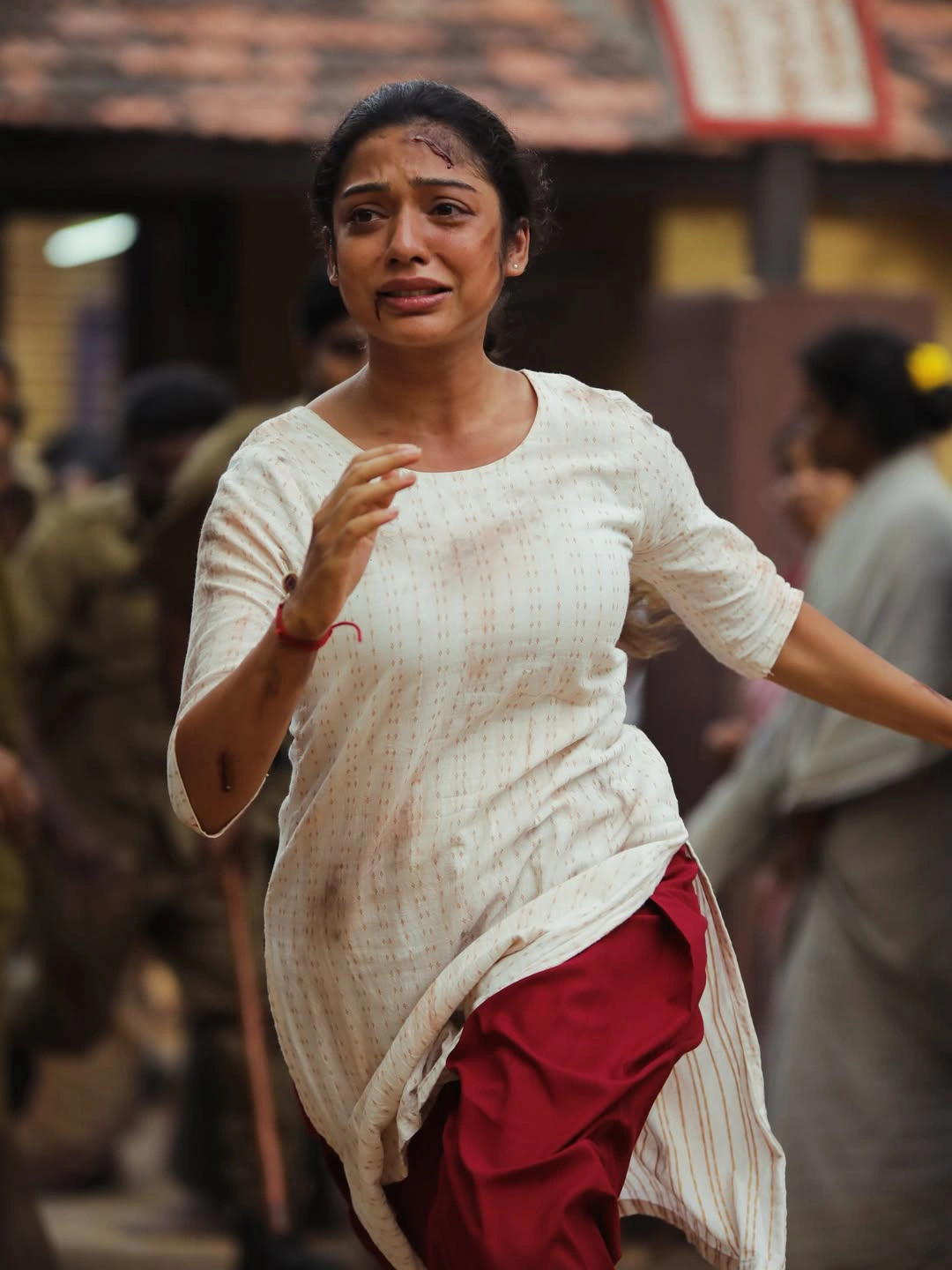 Varsha Bollamma Constable kanakam Working Stills