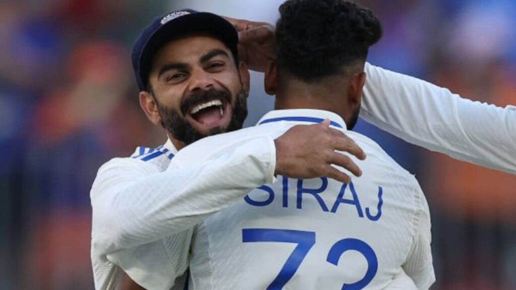 Virat Kohli Mohammed Siraj