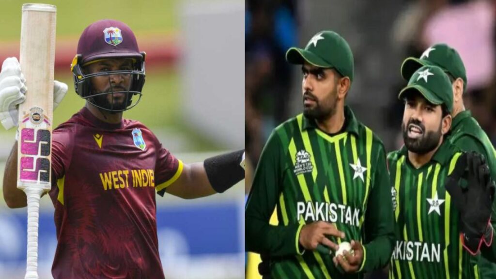 WI vs PAK 3rd ODI Shai Hope 120 Pakistan 92 all out fans troll Pakistan