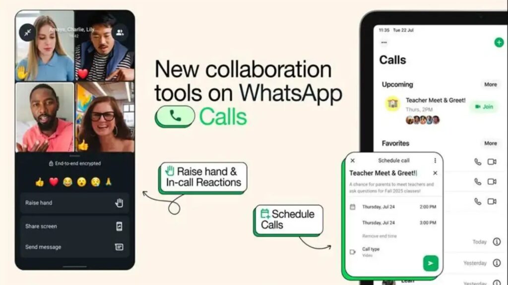WhatsApp Schedule Calls