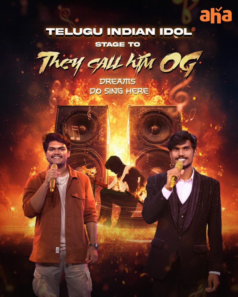 Thaman Gives Chance to Aha Telugu Indian Idol singers in Pawan Kalyan OG Movie 