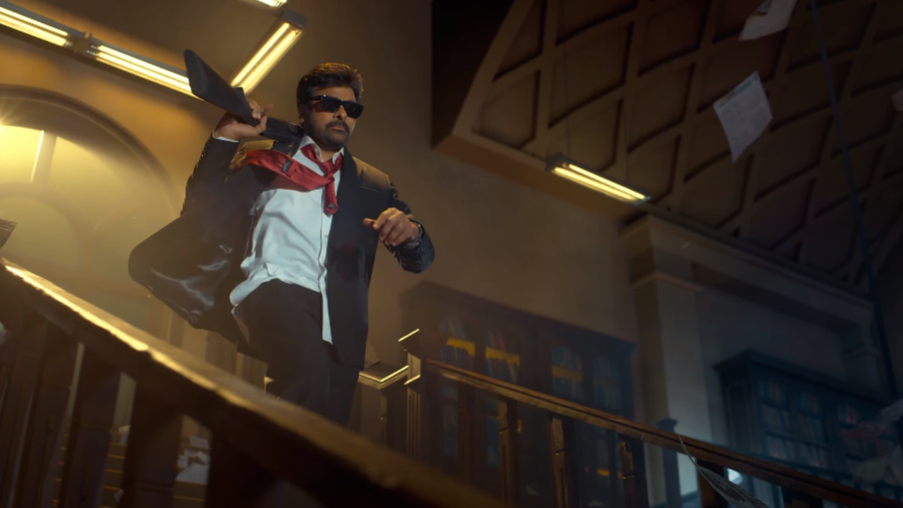 Mega 157 : చిరంజీవి – అనిల్ రావిపూడి సినిమా టైటిల్ వచ్చేసింది.. మెగా 157 టైటిల్ గ్లింప్స్ రిలీజ్.. మెగాస్టార్ లుక్స్ అదుర్స్.. Mega 157 : చిరంజీవి – అనిల్ రావిపూడి సినిమా టైటిల్ వచ్చేసింది.. మెగా 157 టైటిల్ గ్లింప్స్ రిలీజ్.. మెగాస్టార్ లుక్స్ అదుర్స్..