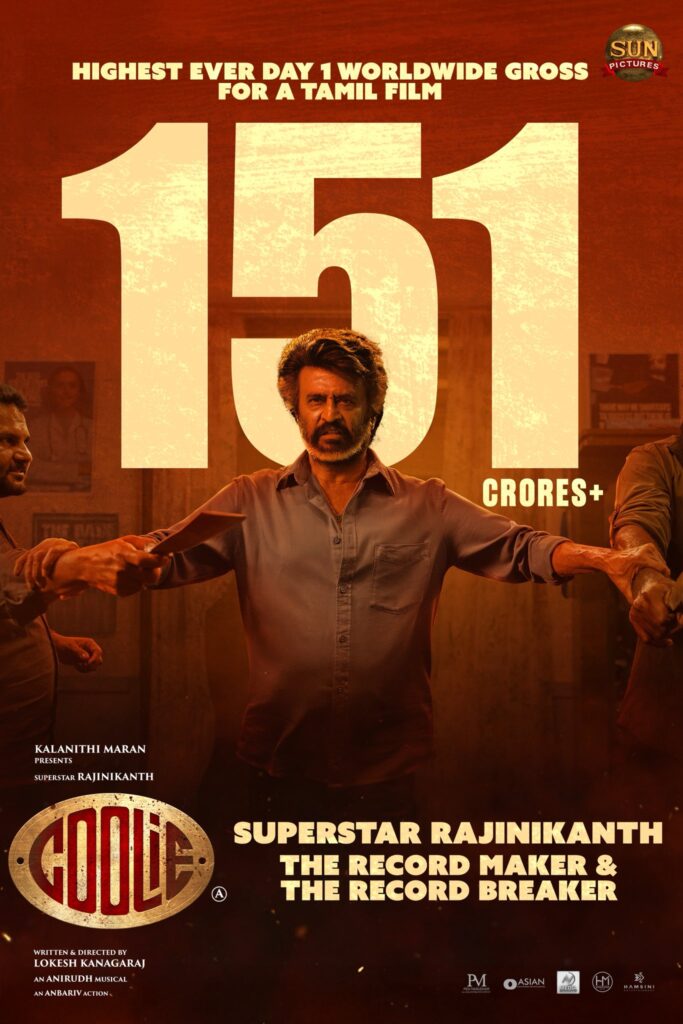 Rajinikanth Coolie Movie First Day Collections
