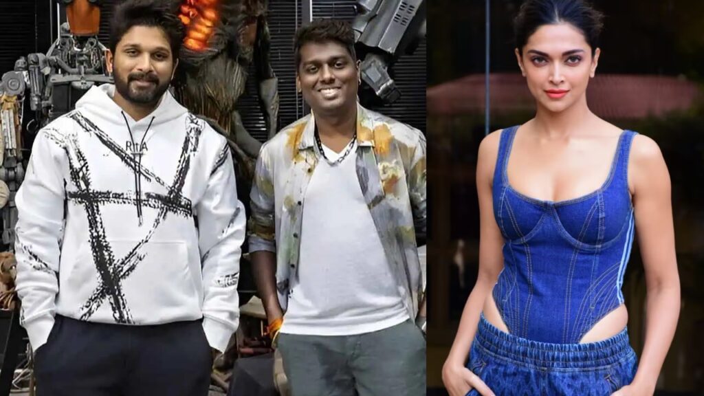 Allu Arjun Atlee Deepika Padukone Movie Shooting Update