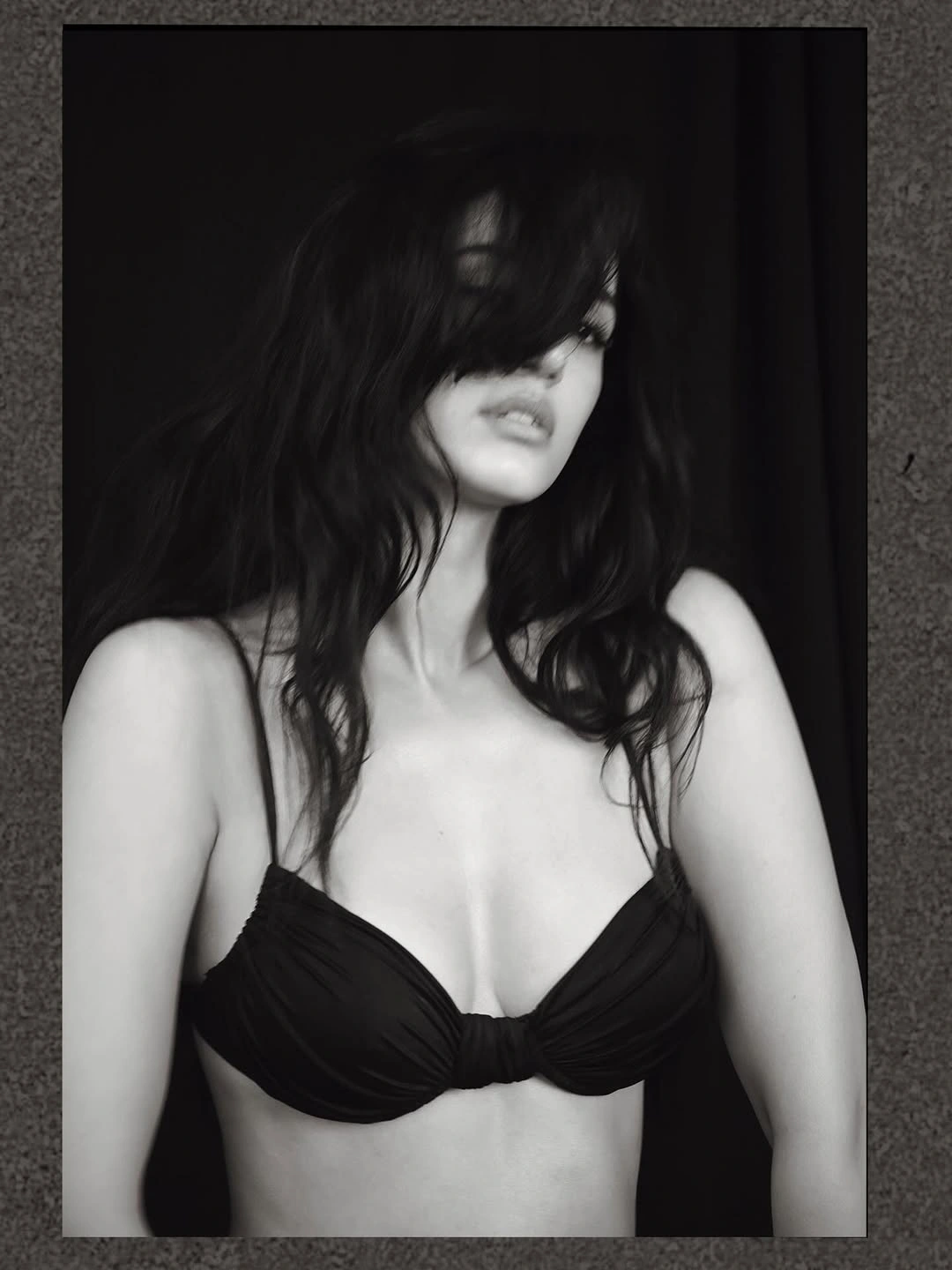 Disha Patani Stunning Looks in Black Dress