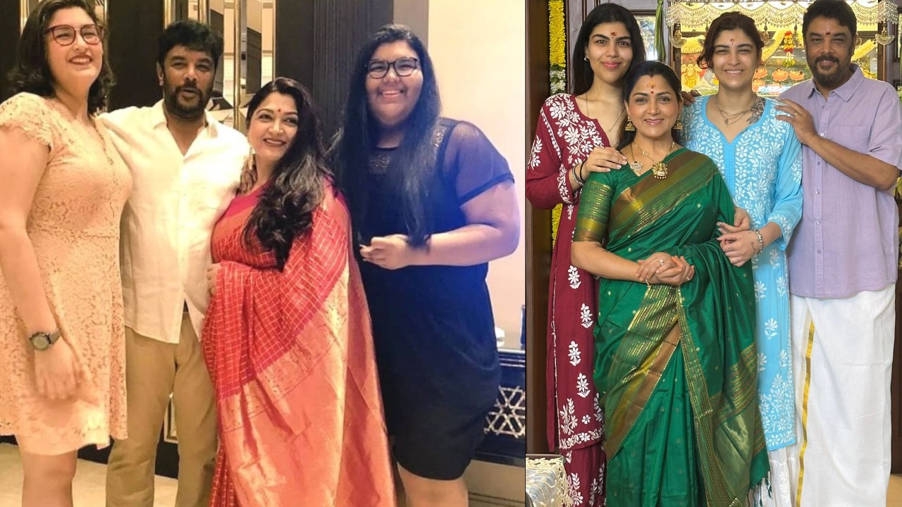 Kushboo Family Photo : ఫ్యామిలీ ఫిట్నెస్ గోల్స్.. కుష్బూ ఫ్యామిలీ అంతా ఒకేసారి వెయిట్ లాస్.. ఫొటో వైరల్.. Kushboo Family Photo : ఫ్యామిలీ ఫిట్నెస్ గోల్స్.. కుష్బూ ఫ్యామిలీ అంతా ఒకేసారి వెయిట్ లాస్.. ఫొటో వైరల్..