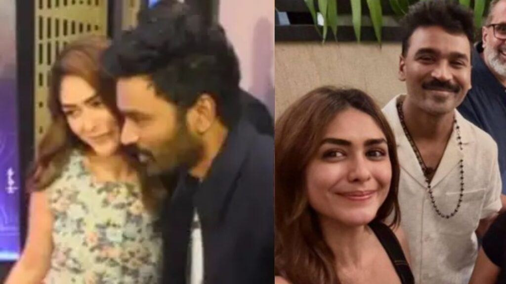Dhanush Mrunal Thakur in Love Relation Rumors Goes Viral