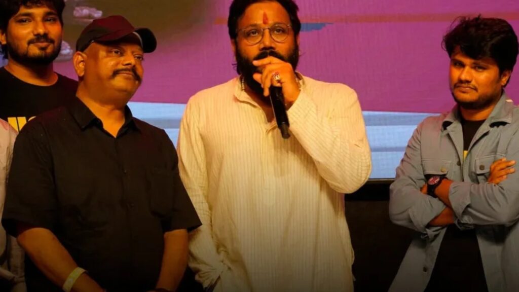 Sandeep Reddy Vanga as Guest for his LKG Friend as Producer with Jigris Movie