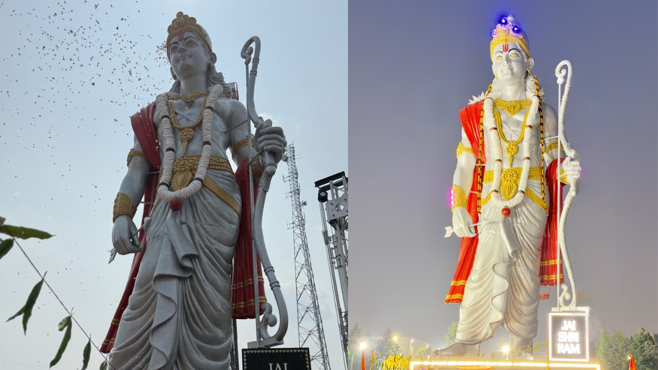 ఉత్తర అమెరికా ఖండంలోనే అత్యంత ఎత్తైన శ్రీరాముడి విగ్రహం ఆవిష్కరణ.. ఢిల్లీలో రూపొందించి తీసుకెళ్లి.. జై శ్రీరామ్.. ఉత్తర అమెరికా ఖండంలోనే అత్యంత ఎత్తైన శ్రీరాముడి విగ్రహం ఆవిష్కరణ.. ఢిల్లీలో రూపొందించి తీసుకెళ్లి.. జై శ్రీరామ్..